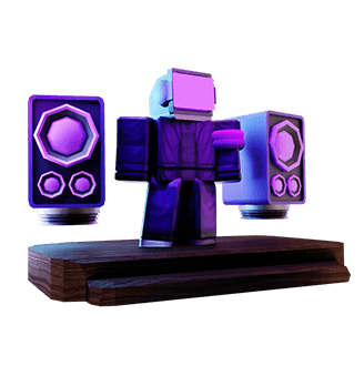 Toilet Tower Defense Roblox DJ TV Man