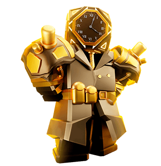 Toilet Tower Defense Roblox Golden Future Large Clockman